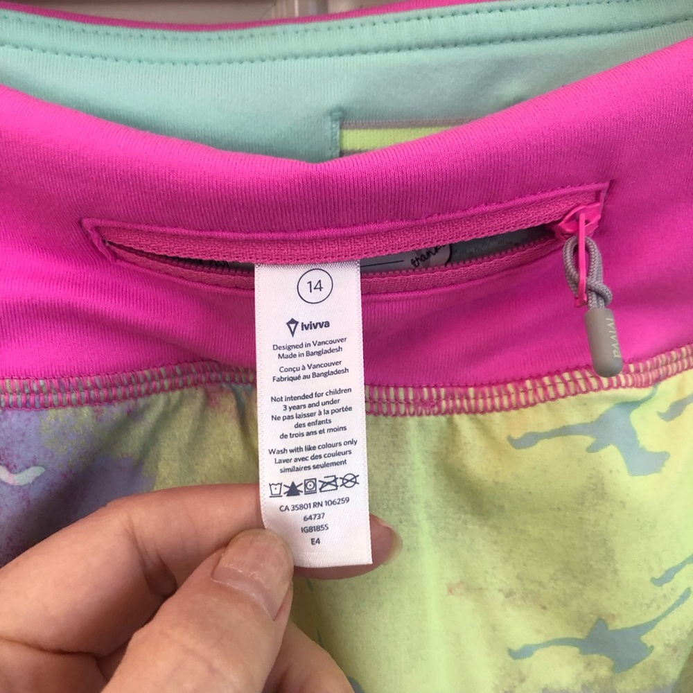 Unique Ivivva by Lululemon girls skort - Picture 12 of 13